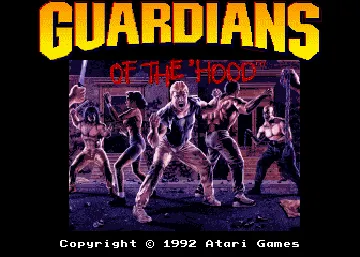 Guardians of the Hood screen shot title